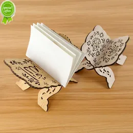 Koran Holy Eid Mubarak Wooden Book Stand Holder Mubarak Prayer Book Stand Holy Bible Display Rack Islamic Muslim Home Decor