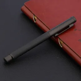 Pens 2022 Brand Black Black Forest Pen Penna Matte Matte Titanium Black Nib Stationery Student Office Forniture Nuovo regalo