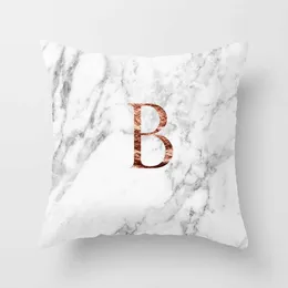 Yastık/dekoratif 45x45cm moda mektupları kapak düğün doğum günü dekorasyon ev dekorasyon kanepe yastık kapağı atma