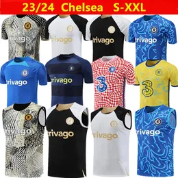 23/24 ENZO CFC Fußballtrikots MUDRYK JOAO FELIX PULISIC MOUNT HAVERTZ CHILWELL STERLING Trikot 2023 Fußballtrikot Kurzarm Maillot Sportbekleidung