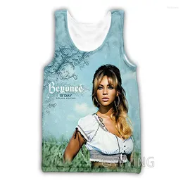 MENS TANK TOPS Fashion Women/Mens 3D Print Beyonce Harajuku Vest Summer Underthirt Shirts Streetwear V01