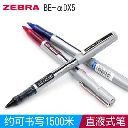 Canetas 5pcs Japão Japão Zebra Gel Ink Pen Bea DX5 Assinando caneta caneta caneta de caneta cheia de caneta de tinta de gel de gel