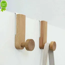 1/2PCS Gancio per porta dell'armadio Appendiabiti in acciaio inossidabile Gancio portaoggetti chiave Punch Gratuito Gancio posteriore per porta del bagno della cucina di casa