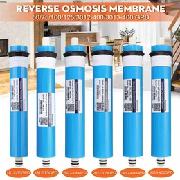 Apparater 50/75/100/125GPD Hemkök omvänd osmos RO membran ersättare Vattensystem Vattenfilter renare dricksbehandling