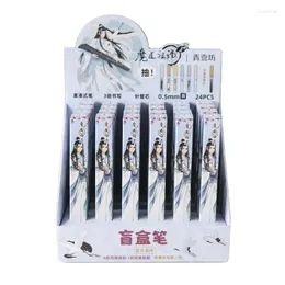 1PC Anime Grandmaster Demonicznego Uprawy Gel Pen Mo Dao Zu Shi We Wuxian Lan Wangji 0,5 mm czarne pisanie