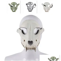 Imprezy maski owce maska ​​halloween scl cosplay horror dla rekwizytów JK2010XB Drop dostawa domowy ogród świąteczne zapasy dh93o