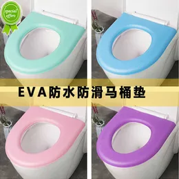 جديد أربعة مواسم عالمية للماء انزلاق المرحاض مقعد EVA رغوة الدافئة مقعد المرحاض طوقا غطاء ملصق المرحاض غطاء المرحاض حصيرة مجموعة