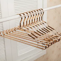 Hangers Racks 5 Pcs Thicker Aluminum Alloy Drying Racks Home Seamless Hanger Anti-slip Clothing Hanger Anti-rust Windproof Clothes Rack 230628