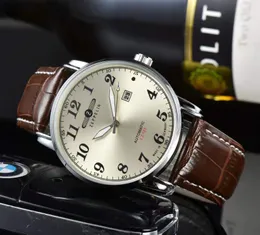 2023 Zeppelin Nuovo movimento di design orologi da uomo di lusso di alta qualità orologio da uomo 42mm cronografo multifunzione montre Orologi Spedizione gratuita