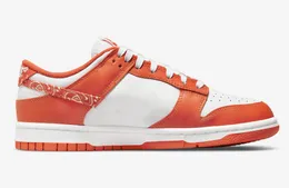 Low Ow Orange White Ticks Shoes New Colorway Sneakers till försäljning 36-45