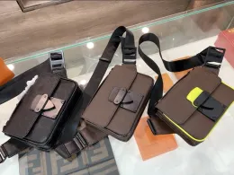 Yeni lüks tasarımcı bel çantası göğüs torbası çanta çanta çanta gerçek deri cüzdan kemeri totebag crossbody mens çantaları mini m45807