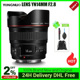 аксессуары yongnuo lens yn14mm f2.8 AF MF Ultra Wide Angle Prime Lens AutoFocus 14 мм для Canon 5D Mark III IV 800D 760D 80D 7D DSLR камера