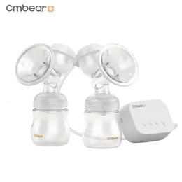 Breastpumps Double Electric Chargeable 180ml Feeding Bottle Ultraquiet 2 Modes Multiple Gears 12 BPA Free 230628