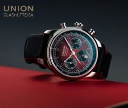 Наручные часы UNION GLASHUTTE SA Брендовые мужские часы Мужские роскошные крупные брендовые часы роскошные оригинальные предметы для мужчин Кварцевые мужские подарочные 230628