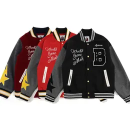 Hip Hop Womens Fashion Brand Jackets Designer Men Women Baseball Jacket Fashion Boy Girl Long Sleeve Letter Embroidery Coat M to 2XL