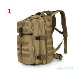 Whole Outdoor 3P Military Tactical Backpacks Waterproof Nylon Oxford Camouflage 35L Rucksacks Camping Hiking Bag Trekking Bag