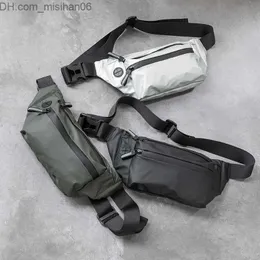 Bolsas de cintura Bolsas de cintura à prova d'água Homem Moda Pacote de peito Esportes ao ar livre Crossbody Casual Viagem Unisex Bum Cinto 220902 Z230630