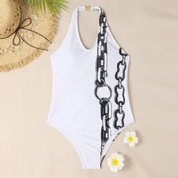 Женские бикини Designer Summer Sandy Beach Party Sunshine Женщины Купальники Пары Купальник Письмо Сексуальные цельные купальники Бикини CHD23063014