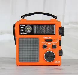 Radio Gr98 Am/fm/sw Radio Dsp Digital Demodulation Fm, Medium Wave, Short Wave Small Pointer Handcranked Home Emergency Radio