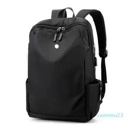 LL Backpack Yoga Bags Backpacks Laptop Travel Outdoor Waterproof Sports Bags Teenager School Black Grey111