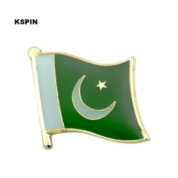 Pakistan Flaggenabzeichen aus Metall KS-0025218F