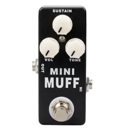 Guitar Mosky Mini Muff Audio Electric Guitar Baseffekter Pedal Distorsion Overdrive Buffert Fördröjning Reverb True Guitar Parts Accessories