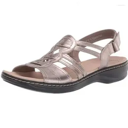 Sandalen Grote Maat Dames Mode Wiggen Sluiting Ademend Comfortabel Platform Dames