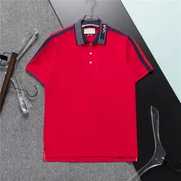 Tasarımcı Polo Gömlek Erkek Polos Casual T Gömlek Baskı Tees Erkekler Kadınlar İş Tshirt Kısa Kollu Nefes Gevşek Tops
