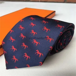 Cravatta in seta da uomo Cravatta di lusso stile business Cravatta in tessuto jacquard Cravatte firmate per occasioni formali
