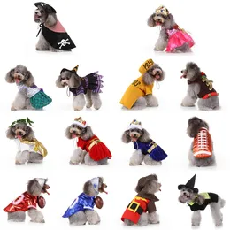 Clothing Halloween Dog Costume for Small Pomeranian French Dog Funny Pet Dress Up Outfit Cosplay Dog Costume Christmas Party Carnival