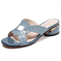 Sandals Women's Concise Transparent Slippers Open Toe Platform High Heels Zapatillas Mujer Casa Sapatos Femininos PVC Outside