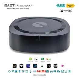 Mixer Ieast Audiocast Amp80 Wireless Wifi & Bluetooth 5 Amplifier Audio Receiver Lossless Multi Room Airplay, Dlna, Upnp Spotify Tidal