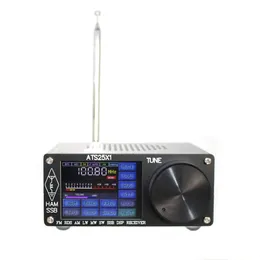 Radio ATS25X1 SI4732 Fullband Radiomottagare med 2,4 tum pekskärm FM LW MW SW SSB Aluminium Alloy Shell DSP -mottagare