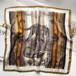 Lenços de 70x70cm de grade quadrada cartas imprimem designer floral lenço de seda bandeira para mulheres lenços de maça