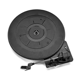 Fonograf Aksesuarları Parçaları Setler 28cm Vintage Vinil Kayıt Oynatı Turntable 3 Hız (33/45/78 RMP) Stylus ile