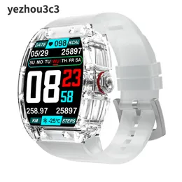 YEZHOU3 ultra Smart Watch android Original Richard Tonneau Transparent Case Waterproof Luminous Trendy smart watches for iphone