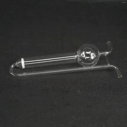 25 мл лабораторная прозрачная стеклянная пористая поглощающая трубка U-образной формы бутылка для отбора проб газа стеклянная посуда