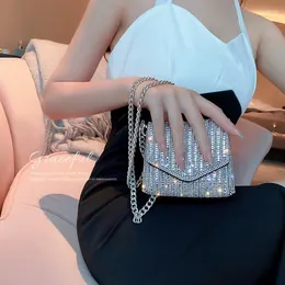 Sacs de soirée sacs à main de créateur de luxe pour femmes strass sac à main mode filles chaîne épaule bandoulière embrayage