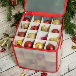 Storage Boxes Bins Baubles Storage Box Christmas Balls Storage Organizer Xmas Tree Decorations Organizer Bauble Storage Divider Toys Storage Box 230629