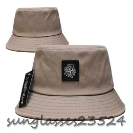 Ball Caps Klassischer Hut Designer Beanie Cap Herren- und Damen-Nylonvisiere Compass Bucket Hat braun