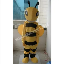 New Adult Character Cute New Style Bee Mascot Costume Halloween Christmas Dress Full Body Props Outfit Mascot Costume