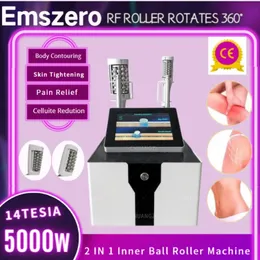 2023 New Portable EmSzero Two-in-Oneローラーマッサージ療法40K圧縮マイクロ振動掃除機5D