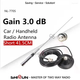 Walkie talkie NL-770S UHF VHF Dual Band Handheld Radio Car Antenna UV-9R UV-5R BF-888S UV-82 Mobile na BJ-218 MP320
