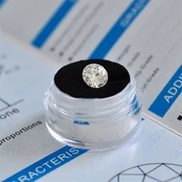 Löst diamanter 10ct 65mm GH Color Round Brilliant Cut VVS1 Ring Armband Smycken DIY Material Lab Diamond 230619