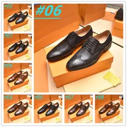 15 Model Tasarımcı Erkek Elbise Ayakkabı Hakiki Deri Siyah kahverengi Moccasins İş El Yapımı Ayakkabı G Örgün Parti Ofis Düğün Erkekler Loafer'lar Ayakkabı boyutu 38-45