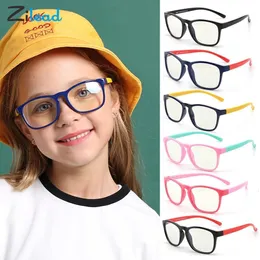 Sunglasses Zilead Kids Computer Glasses Blue Light Blocking Filter Gaming Goggles Silicone Frame Eyeglasses Child Anti Blue Ray Eyewear 230629