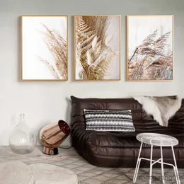 Other Home Decor Nordic minimalist air dried plants air dried bedroom living room decoration painting core R230630