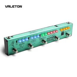 Chitarra Valeton Pedale multieffetto per chitarra Dapper Indie Distorsione Riverbero Delay Chorus Fuzz Phaser Tremolo Ves5