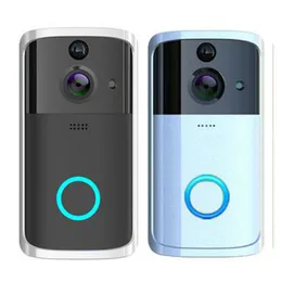 M7 HD Smart Video Doorbell Visual Doorbell WiFi Door Bell 166 Universal Multifunktionell Intercom Tvåvägs Audio Ring Camera för Home Life Office Hight Quality