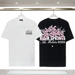 New Luxury Stylist T-Shirts For Men Women Designer Tees Shirt Mens Summer Streetwear Clothing Crew Neck Tshirt S-3XL LOOES 023A